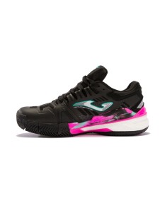 Joma Slam 22 Clay Nero Fucsia Donna Tslalw2201P |JOMA |Scarpe da padel Joma