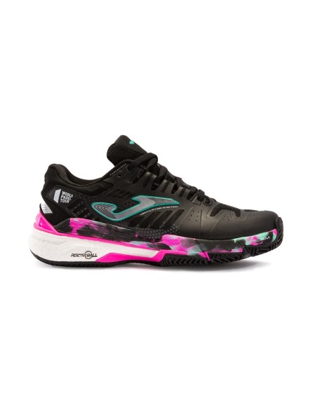 Joma Slam 22 Clay Noir Fuchsia Femme Tslalw2201P |JOMA |Chaussures de padel Joma