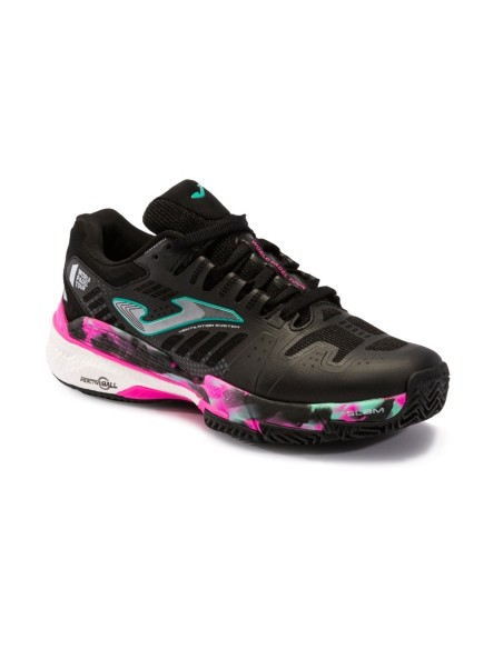 Joma Slam 22 Clay Negro Fucsia Mujer Tslalw2201P |JOMA |Zapatillas pádel JOMA Joma Slam 22 Clay Negro Fucsia Mujer Tslalw2201P |JOMA |Zapatillas pádel JOMA