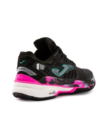 Joma Slam 22 Clay Negro Fucsia Mujer Tslalw2201P |JOMA |Zapatillas pádel JOMA