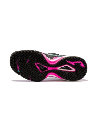 Joma Slam 22 Clay Black Fuchsia Woman Tslalw2201P |JOMA |Joma padel shoes