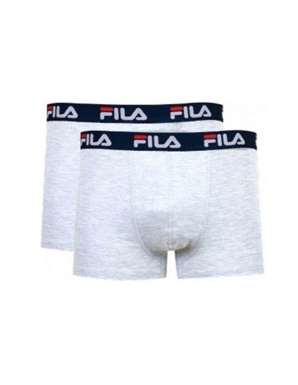 Pack 2 Boxer Fila Blanco Negro Fu5141/2 300 |FILA |Padel clothing