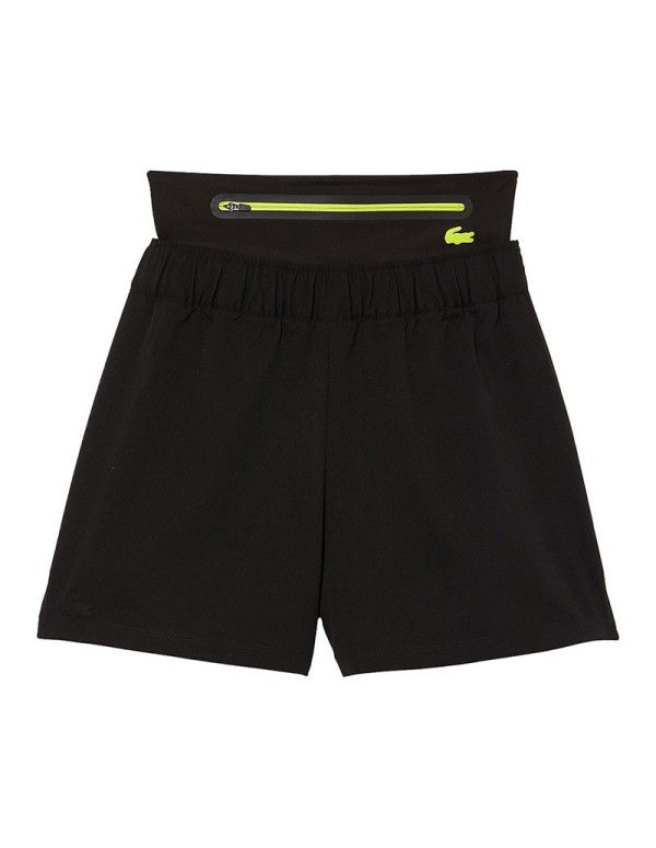 Pantalon Corto Lacoste Gf9316 C31 Mujer Black |LACOSTE |Padel shorts