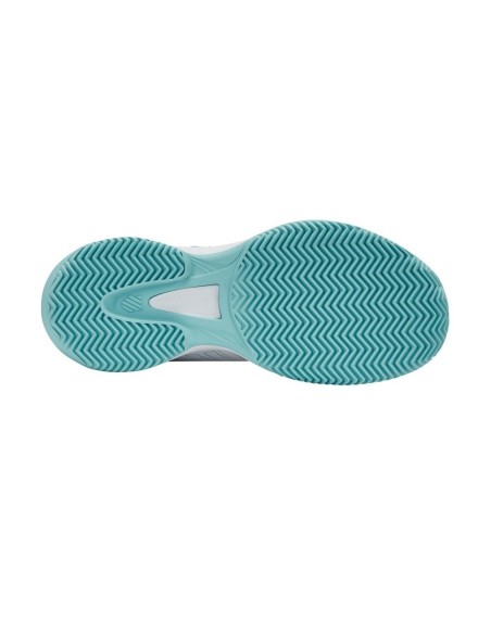 Kswiss Court Express Hb Branco Azul Mulher 96750117 |K SWISS |Sapatilhas de padel K-Swiss