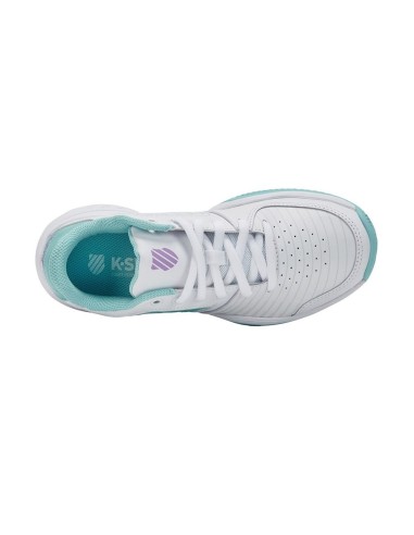Kswiss Court Express Hb Branco Azul Mulher 96750117 |K SWISS |Sapatilhas de padel K-Swiss