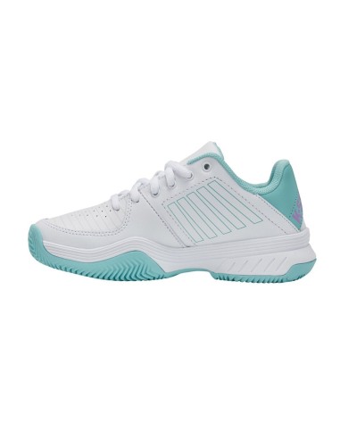 Kswiss Court Express Hb Bianco Blu Donna 96750117 |K SWISS |Scarpe da padel K-Swiss