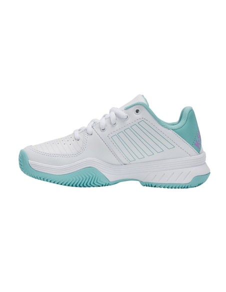 Kswiss Court Express Hb White Blue Women 96750117 |K SWISS |K-Swiss padel shoes Kswiss Court Express Hb White Blue Women 96750117 |K SWISS |K-Swiss padel shoes