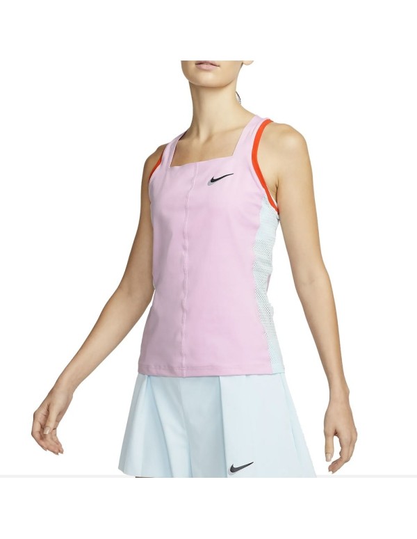Camiseta Nike Court Dri Fit Slam Dr6795 676 Mujer |NIKE |Vêtements de padel NIKE