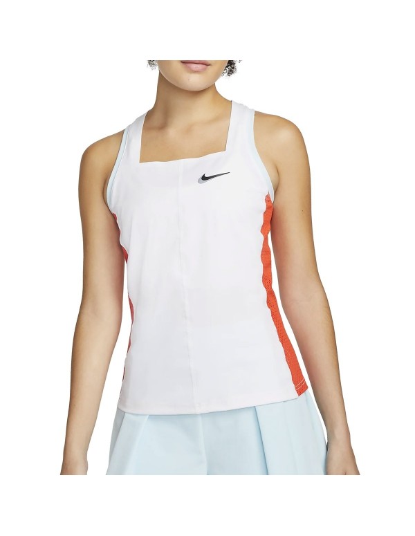 Maglietta Nike Court Dri Fit Slam Dr6795 100 - Donna |NIKE |Abbigliamento da padel Nike