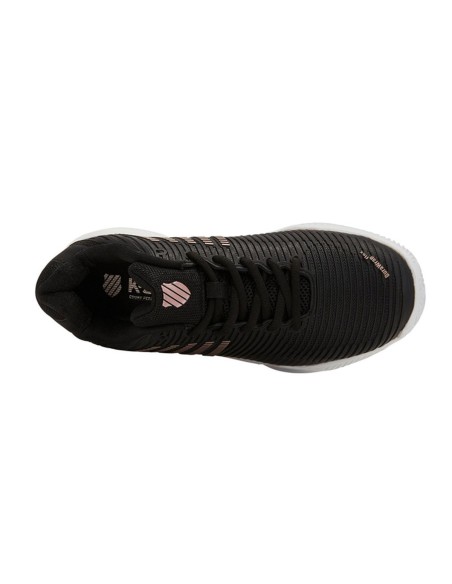 Kswiss Hypercourt Express 2 Hb Noir Rose Femme 96614072 |K SWISS |Chaussures de padel K-Swiss