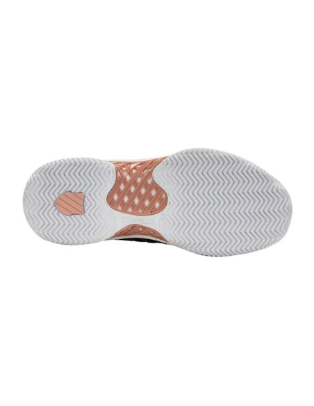 Kswiss Hypercourt Express 2 Hb Negro Rosa Mujer 96614072 |K SWISS |Zapatillas pádel K-SWISS