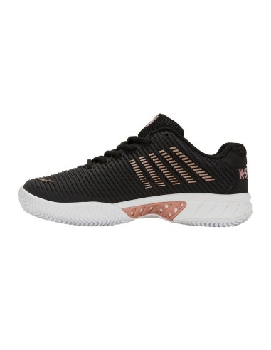 Kswiss Hypercourt Express 2 Hb Nero Rosa Donna 96614072 |K SWISS |Scarpe da padel K-Swiss
