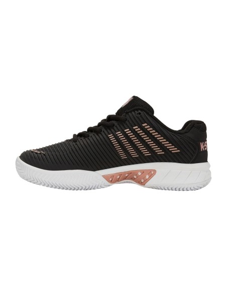Kswiss Hypercourt Express 2 Hb Negro Rosa Mujer 96614072 |K SWISS |Zapatillas pádel K-SWISS