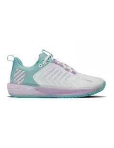 Kswiss Ultrashot 3 White Blue Women 96988190 |K SWISS |K-Swiss padel shoes
