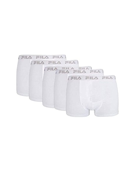 Pack 5 Boxers Fila Cinza |FILA |Roupa de padel Pack 5 Boxers Fila Cinza |FILA |Roupa de padel