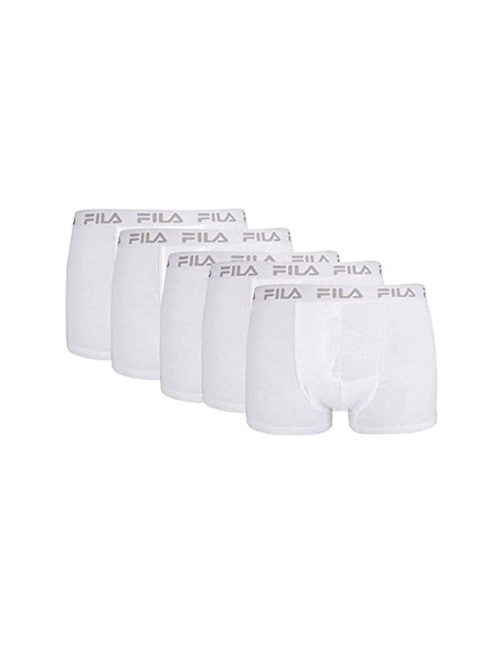 Pack De 5 Boxer Vbora Blanco |FILA |Hombre