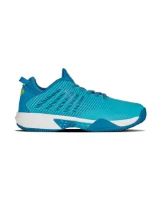 Kswiss Hypercourt Supreme Hb Azzurro Turchese 06617424 Scbbl |K SWISS |Scarpe da padel K-Swiss 2
