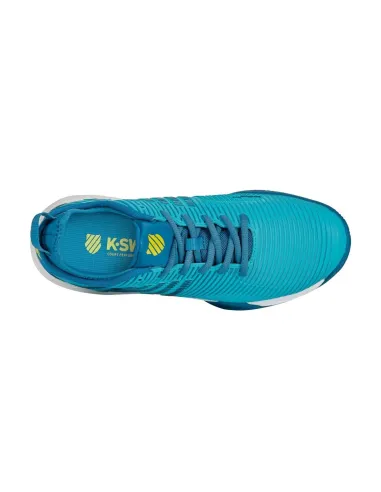 Kswiss Hypercourt Supreme Hb Azzurro Turchese 06617424 Scbbl |K SWISS |Scarpe da padel K-Swiss