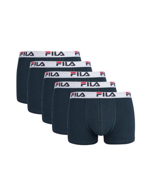 Pack 5 Boxer Fila Fu5016/5 321 Marino |FILA |Padelkläder