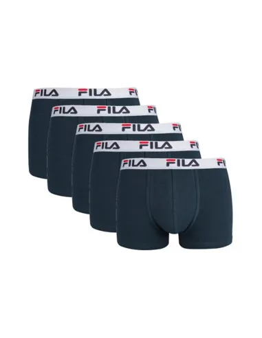 Pack 5 Boxer Fila Fu5016/5 321 Marino |FILA |Roupa de padel