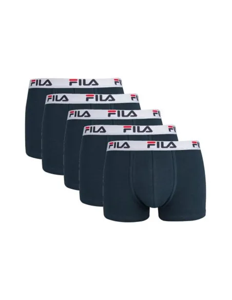 Pack 5 Boxer Fila Fu5016/5 321 Marinho |FILA |Roupa de padel