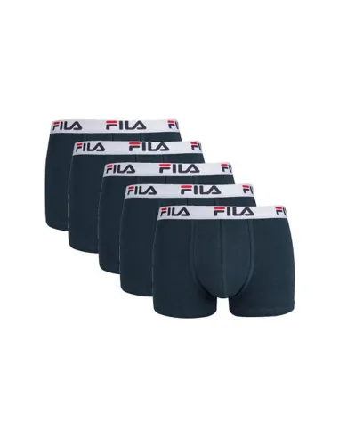 Pack 5 Boxer Fila Fu5016/5 321 Marinho |FILA |Roupa de padel