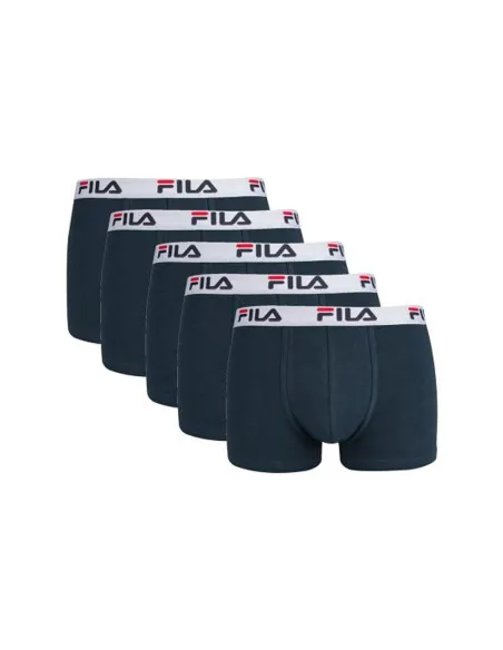 Pack 5 Boxer Fila Fu5016/5 321 Marino |FILA |Abbigliamento da padel Pack 5 Boxer Fila Fu5016/5 321 Marino |FILA |Abbigliamento da padel