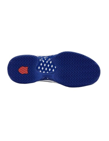 Kswiss Hypercourt Express 2 Hb White Blue 06614197 Wh/Clscbl |K SWISS |K-Swiss padel shoes