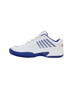 Kswiss Hypercourt Express 2 Hb Bianco Blu 06614197 Wh/Clscbl |K SWISS |Scarpe da padel K-Swiss 2