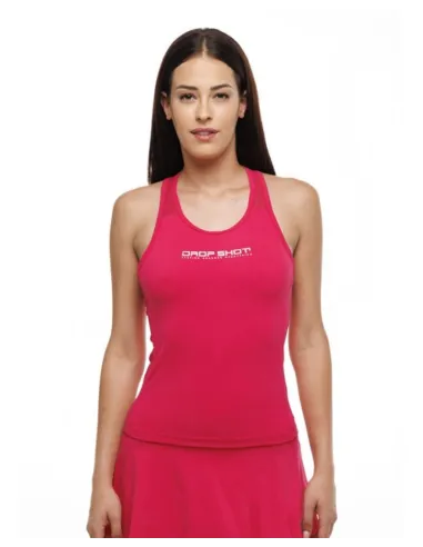 Camiseta Drop Shot Fayna Dt272327 Mujer Fucsia |DROP SHOT |Ropa pádel DROP SHOT