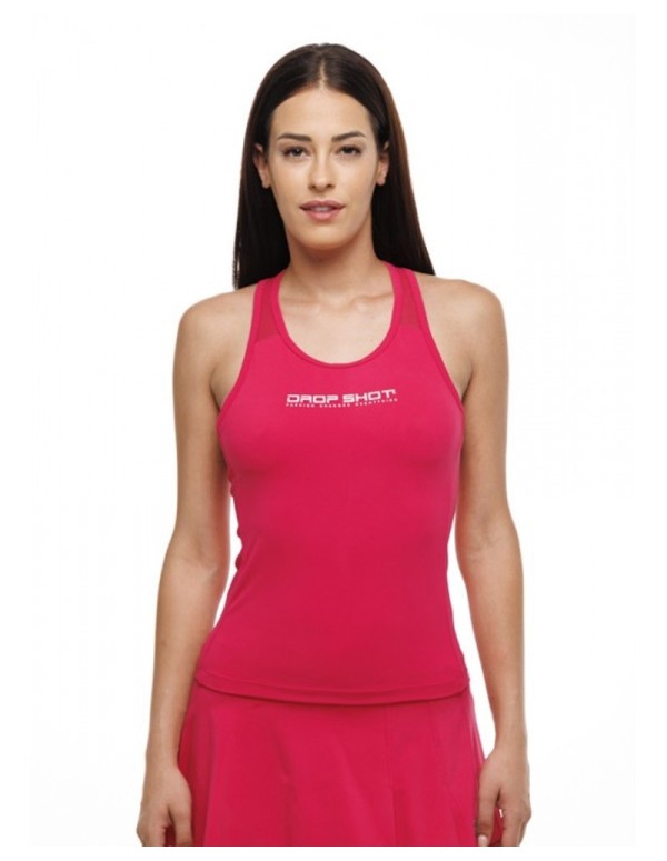 Camiseta Drop Shot Fayna Dt272327 Mujer Fucsia
