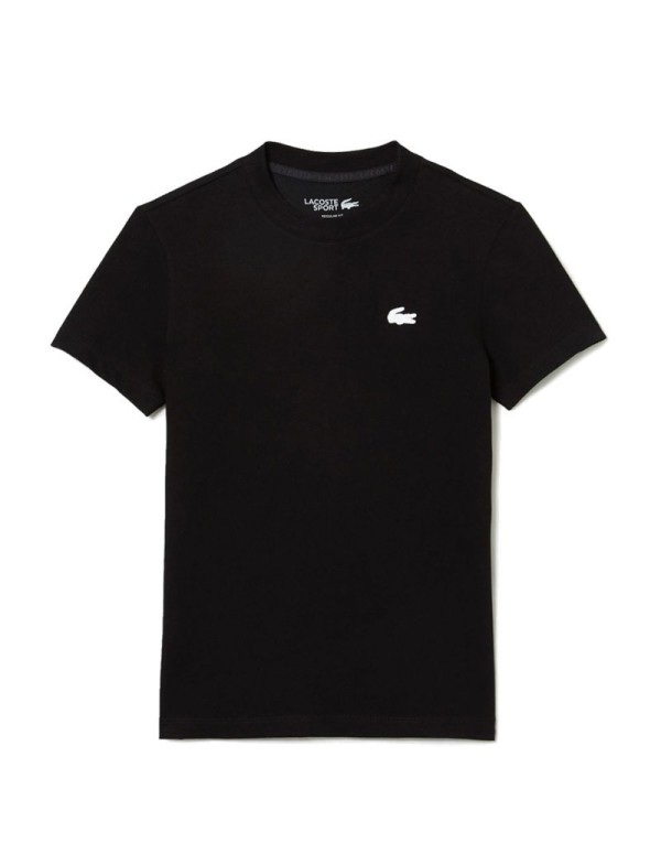 T-shirt Lacoste Tf9246 031 Femme Black |LACOSTE |Ropa de pádel LACOSTE
