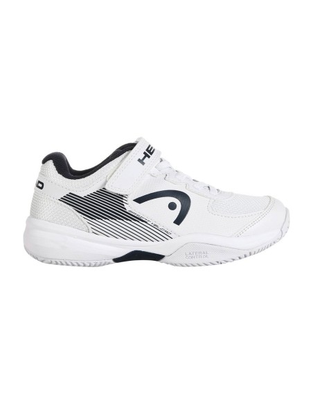 Head Sprint Velcro 3 Blanc Bleu Junior 275413 Whbb |HEAD |Chaussures de padel HEAD
