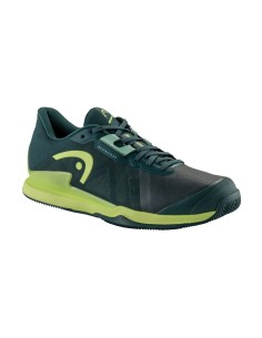 Head Sprint Pro 3.5 Clay Cinza Verde 273143 |HEAD |Sapatilhas de padel HEAD 2