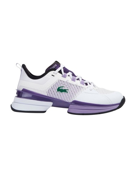 Lacoste Ag-Lt21 Ultra Blanc Violet Femme |LACOSTE |Chaussures de padel LACOSTE