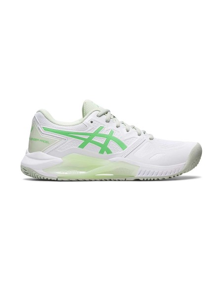 Asics Gel-Challenger 13 Padel White Green Women 1042A205-101 |ASICS |ASICS padel shoes