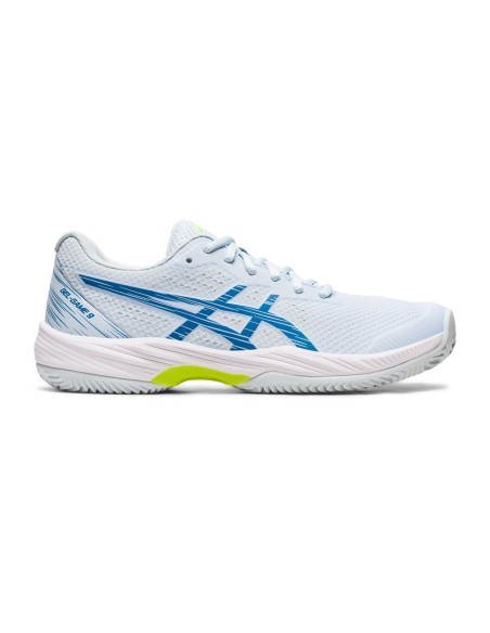 Asics Gel-Game 9 Clay/Oc Bleu Clair Femme 1042A217-400 |ASICS |Chaussures de padel ASICS