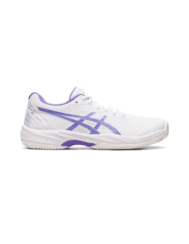 Asics Gel-Game 9 Clay/Oc White Purple Women's 1042A217-101 |ASICS |ASICS padel shoes