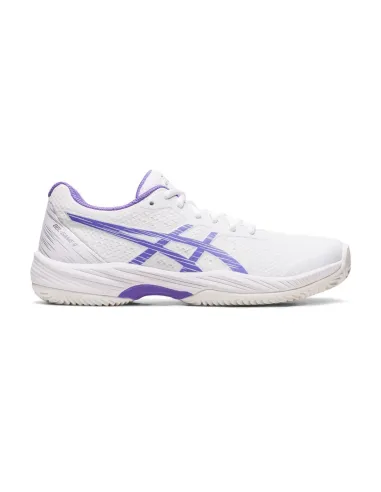 Asics Gel-Game 9 Clay/Oc Blanco Morado Mujer 1042A217-101 |ASICS |Zapatillas pádel ASICS
