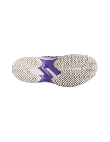 Asics Gel-Game 9 Clay/Oc Branco Roxo Mulher 1042A217-101 |ASICS |Sapatilhas de padel ASICS