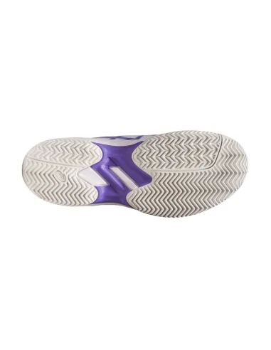 Asics Gel-Game 9 Clay/Oc Blanco Morado Mujer 1042A217-101 |ASICS |Zapatillas pádel ASICS
