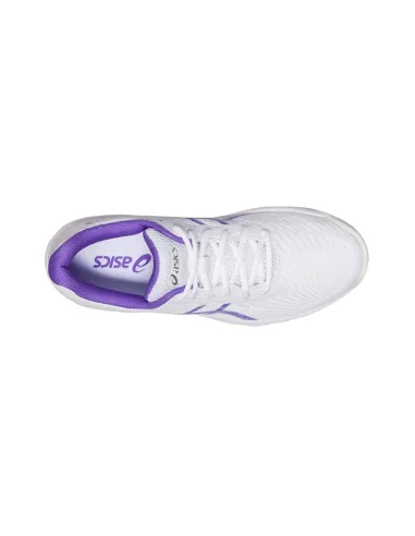 Asics Gel-Game 9 Clay/Oc Blanco Morado Mujer 1042A217-101 |ASICS |Zapatillas pádel ASICS