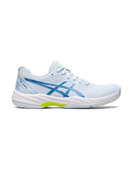 Asics Gel-Game 9 Azul Claro Blanco Mujer 1042A211-400 |ASICS |Zapatillas pádel ASICS