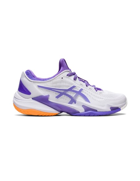 Asics Court Ff 3 1042A220-101 White Purple Women |ASICS |ASICS padel shoes