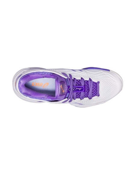 Asics Court Ff 3 1042A220-101 White Purple Women |ASICS |ASICS padel shoes