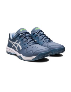 Asics Gel-Dedicate 7 Clay Azul Branco 1041A224 401 |ASICS |Sapatilhas de padel ASICS