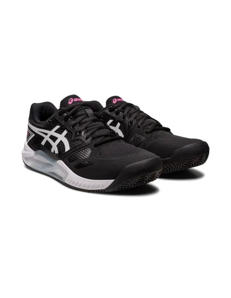 Asics Gel-Challenger 13 Clay Nero Bianco 1041A221 003 |ASICS |Scarpe da padel ASICS