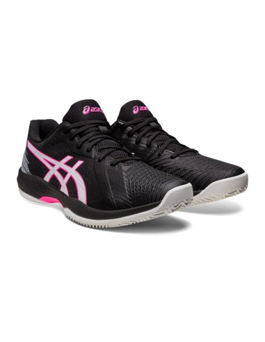 Asics Solution Swift Ff Clay Negro Rosa 1041A299 002 |ASICS |Zapatillas pádel ASICS