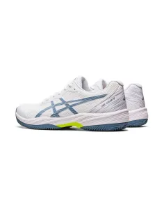 Asics Gel-Game 9 Clay Bianco Lime 1041A358 101 |ASICS |Scarpe da padel ASICS 2