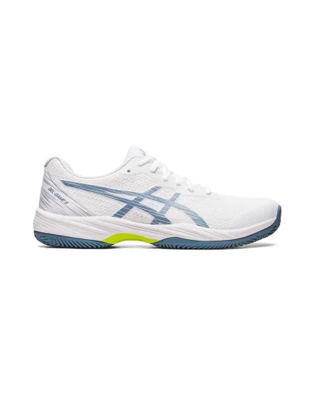 Asics Gel-Game 9 Clay White Lime 1041A358 101 |ASICS |ASICS padel shoes